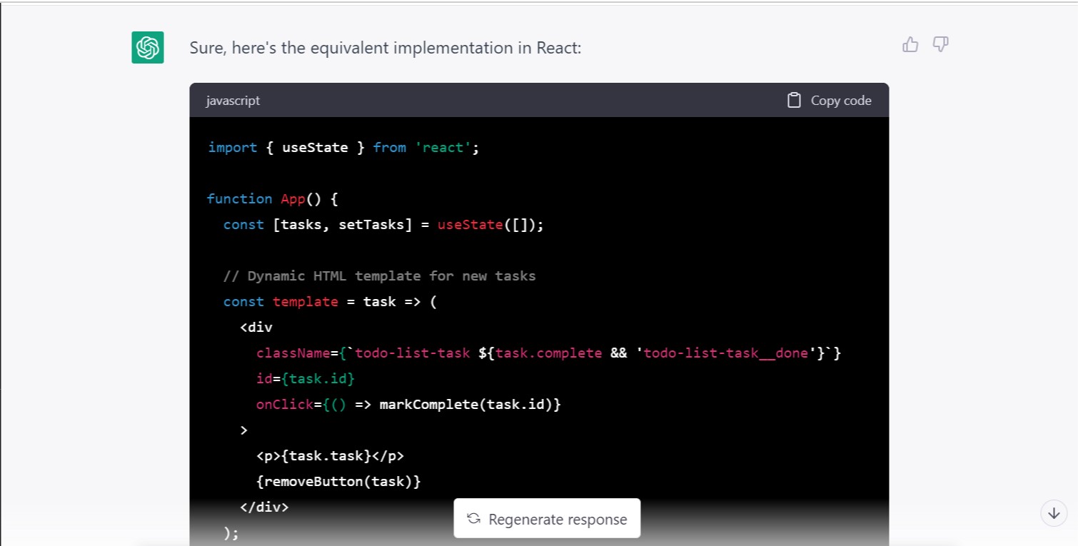 How to code using chatgpt