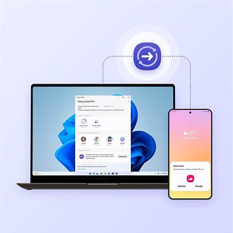 How to share files using quick share on samsung