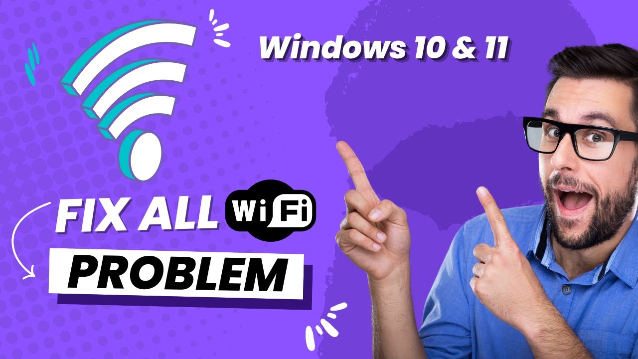 How to fix wifi not working in windows 10/11