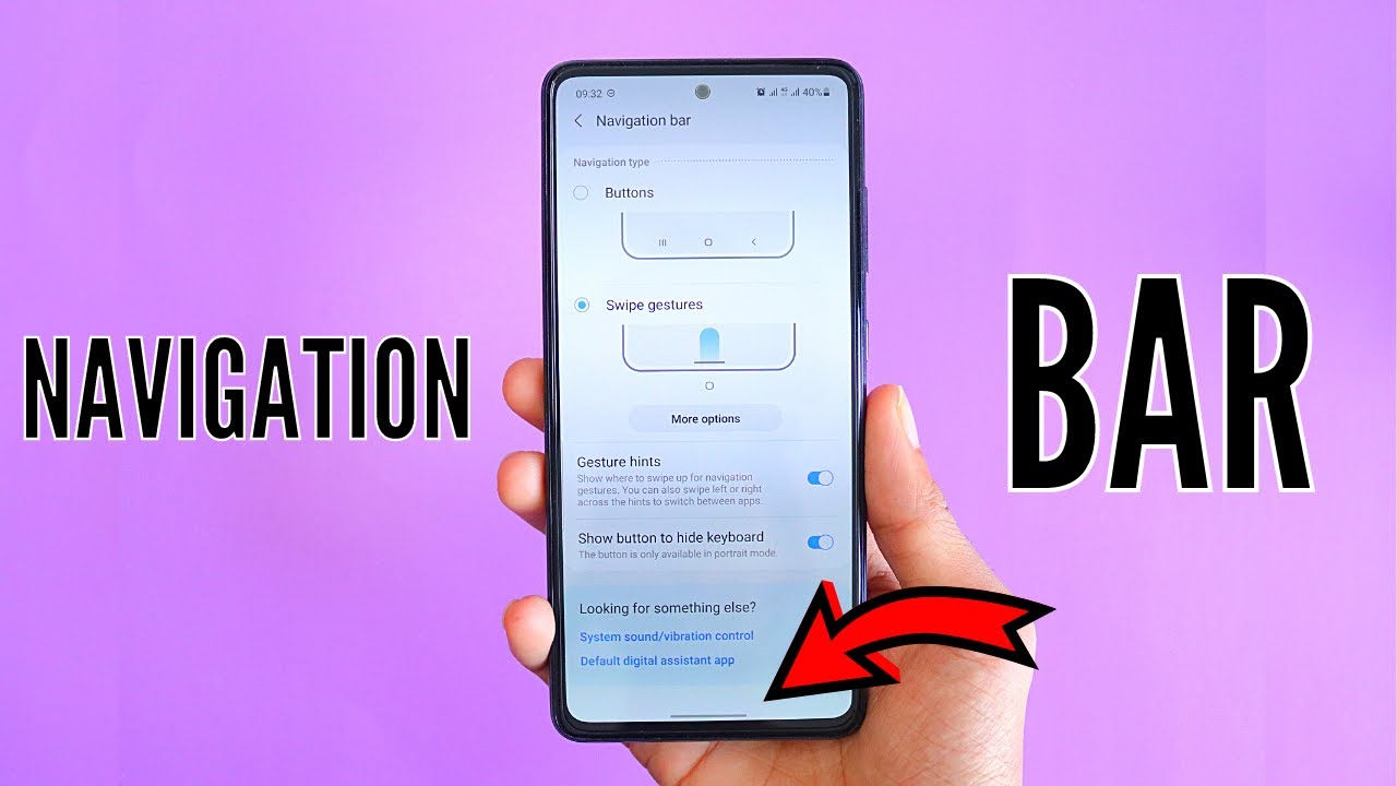 How to use hidden gestures in one ui