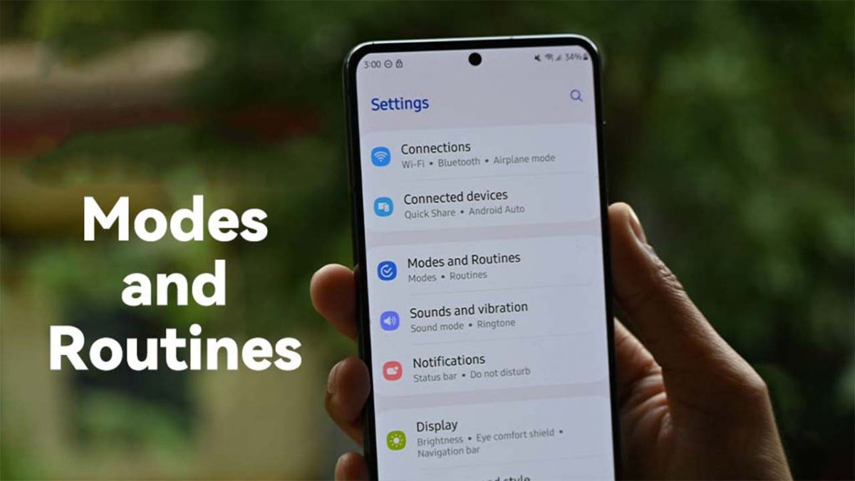 How to Automate Tasks on Samsung Using Modes and Routines